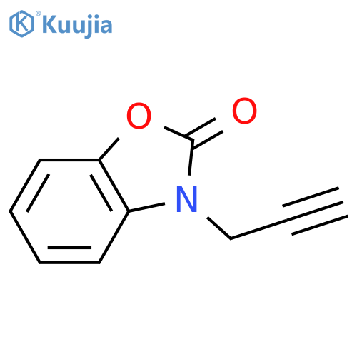 3-(prop-2-yn-1-yl)-1,3-benzoxazol-2(3H)-one structure