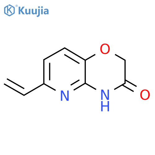 6-Vinyl-2H-pyrido[3,2-b][1,4]oxazin-3(4H)-one structure