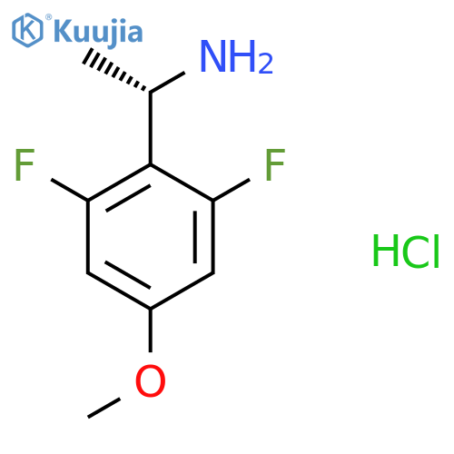(S)-1-(2,6-Difluoro-4-methoxyphenyl)ethanamine hydrochloride structure