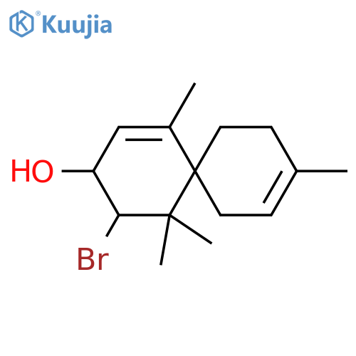10-Bromo-2,7-chamigradien-9-ol structure