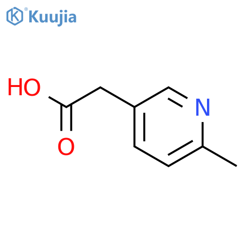 2-(6-Methylpyridin-3-yl)acetic acid structure