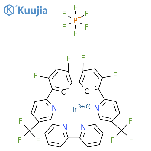 C34H18F16IrN4P structure