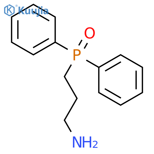 1-Propanamine, 3-(diphenylphosphinyl)- structure