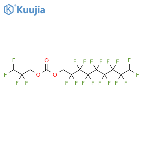 1H,1H,9H-Perfluorononyl 2,2,3,3-tetrafluoropropyl carbonate structure