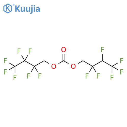 2,2,3,3,4,4,4-Heptafluorobutyl 2,2,3,4,4,4-hexafluorobutyl carbonate structure