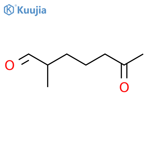 2-Methyl-6-oxo-heptanal structure