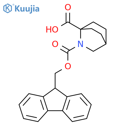 2-(9H-Fluoren-9-ylmethoxy)carbonyl-2-azabicyclo2.2.2octane-1-carboxylic Acid structure