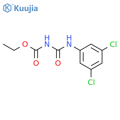 1-(3,5-Dichlorophenyl)-3-(ethoxycarbonyl)urea structure