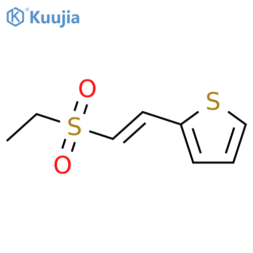 Thiophene,2-[2-(ethylsulfonyl)ethenyl]- structure