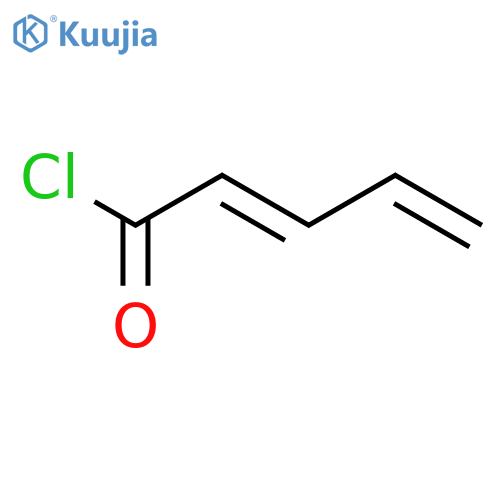 2,4-Pentadienoyl chloride structure