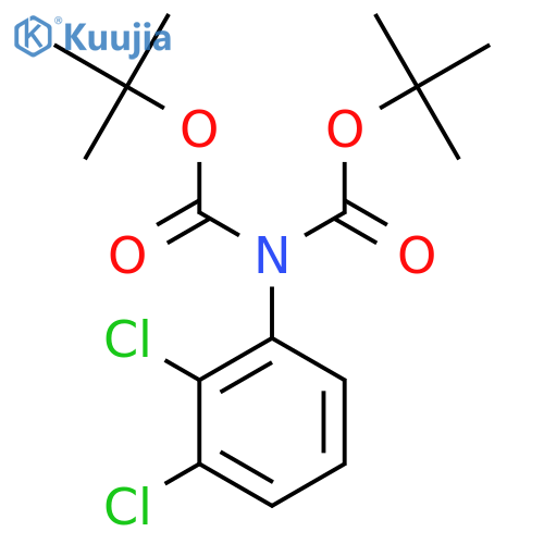 tert-Butyl N-[(tert-butoxy)carbonyl]-N-(2,3-dichlorophenyl)carbamate structure