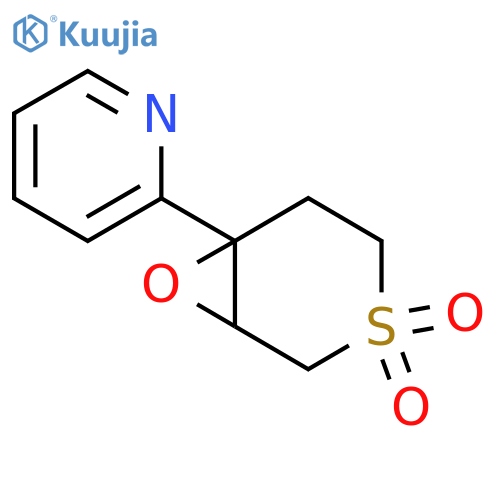 6-(pyridin-2-yl)-7-oxa-3lambda6-thiabicyclo4.1.0heptane-3,3-dione structure