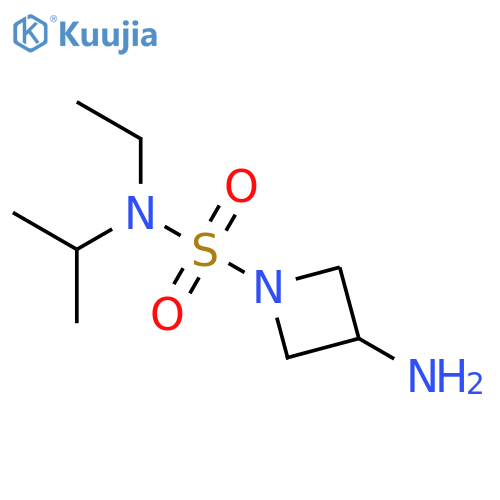 3-amino-N-ethyl-N-(propan-2-yl)azetidine-1-sulfonamide structure