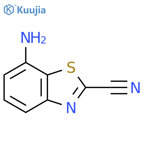 7-Aminobenzo[d]thiazole-2-carbonitrile structure