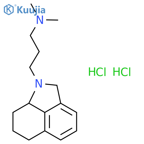 Benz[cd]indole-1(2H)-propanamine,6,7,8,8a-tetrahydro-N,N-dimethyl-, hydrochloride (1:2) structure