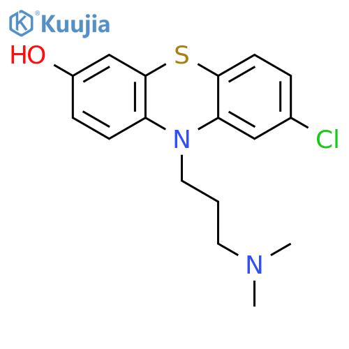 7-Hydroxy-2-chloropromazine structure