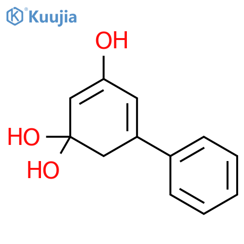 3,3',5-Trihydroxybiphenyl structure