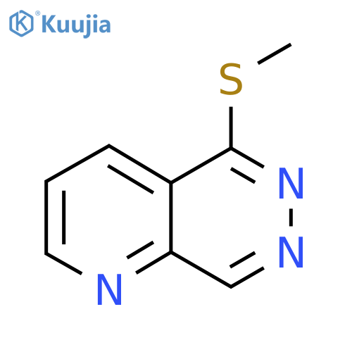Pyrido[2,3-d]pyridazine, 5-(methylthio)- structure