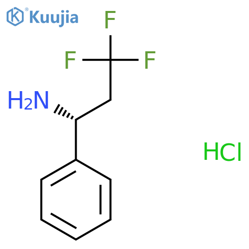 (R)-3,3,3-Trifluoro-1-phenyl-propylamine hydrochloride structure