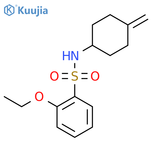 2-ethoxy-N-(4-methylidenecyclohexyl)benzene-1-sulfonamide structure