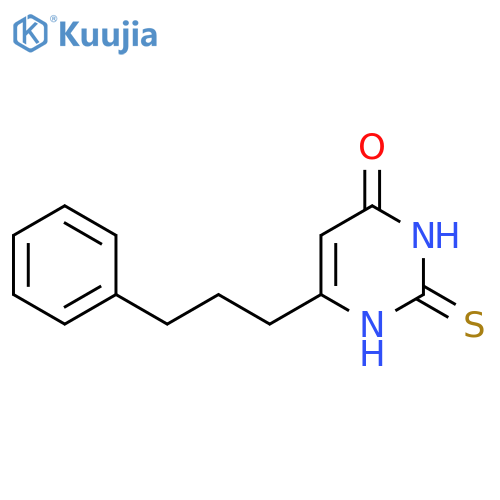 6-(3-Phenylpropyl)-2-thioxo-2,3-dihydropyrimidin-4(1H)-one structure