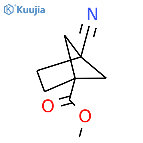 methyl 4-cyanobicyclo[2.1.1]hexane-1-carboxylate structure