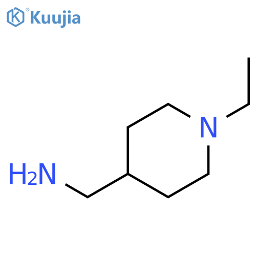 (1-ethyl-4-piperidyl)methanamine structure