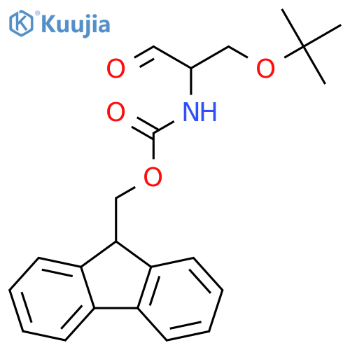 (S)-(9H-Fluoren-9-yl)methyl (1-(tert-butoxy)-3-oxopropan-2-yl)carbamate structure