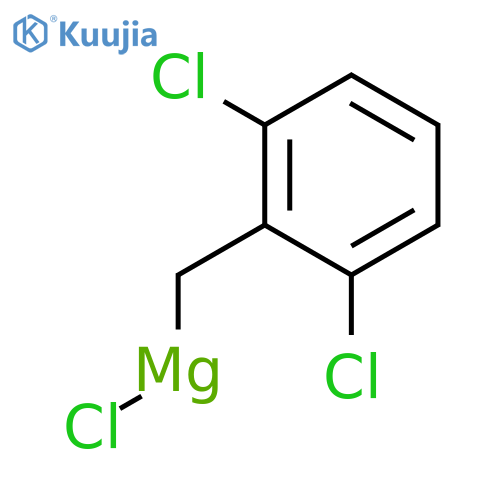 Chloro(2,6-dichlorobenzyl)magnesium structure