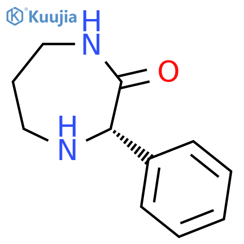 (3S)-3-phenyl-1,4-diazepan-2-one structure