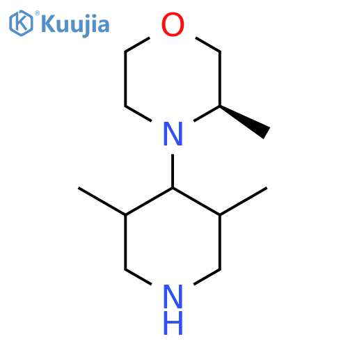 (3R)-4-(3,5-dimethylpiperidin-4-yl)-3-methylmorpholine structure