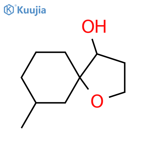 7-Methyl-1-oxaspiro[4.5]decan-4-ol structure