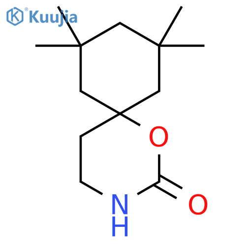 8,8,10,10-Tetramethyl-1-oxa-3-azaspiro[5.5]undecan-2-one structure