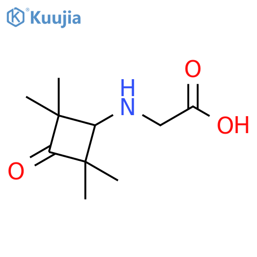 Glycine, N-(2,2,4,4-tetramethyl-3-oxocyclobutyl)- structure