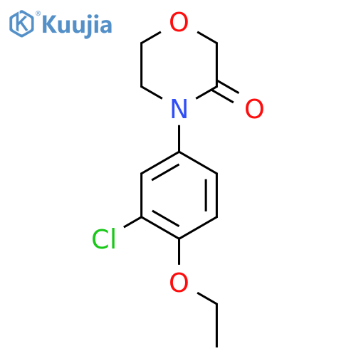 4-(3-Chloro-4-ethoxyphenyl)morpholin-3-one structure