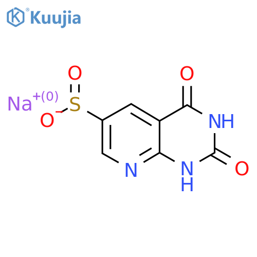 sodium 2,4-dioxo-1H,2H,3H,4H-pyrido[2,3-d]pyrimidine-6-sulfinate structure