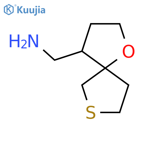 {1-Oxa-7-thiaspiro[4.4]nonan-4-yl}methanamine structure