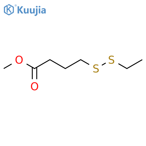 Methyl 4-(ethyldisulfanyl)butanoate structure