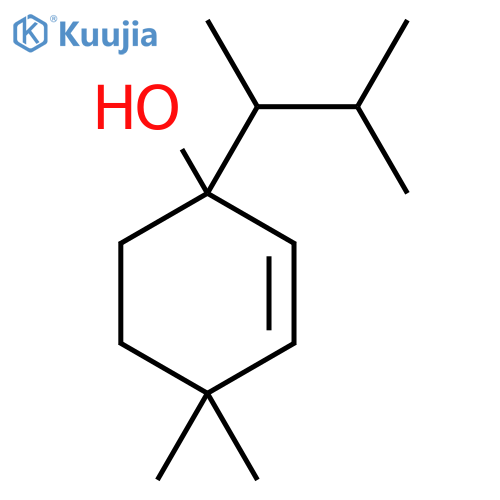 4,4-Dimethyl-1-(3-methylbutan-2-yl)cyclohex-2-en-1-ol structure
