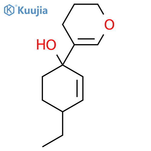 1-(3,4-dihydro-2H-pyran-5-yl)-4-ethylcyclohex-2-en-1-ol structure