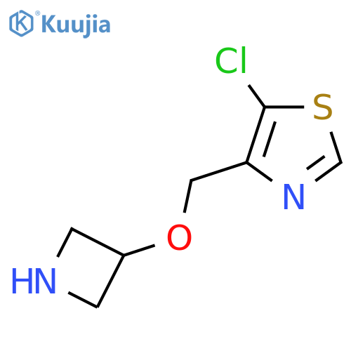 4-(azetidin-3-yloxy)methyl-5-chloro-1,3-thiazole structure