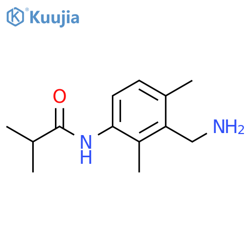Propanamide, N-[3-(aminomethyl)-2,4-dimethylphenyl]-2-methyl- structure