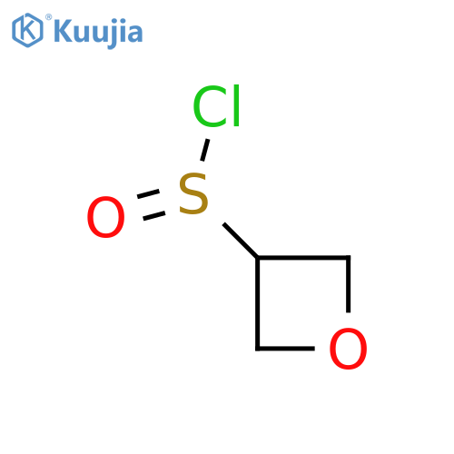 Oxetane-3-sulfinyl chloride structure