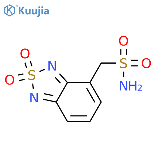 (2,2-Dioxo-2lambda6,1,3-benzothiadiazol-4-yl)methanesulfonamide structure