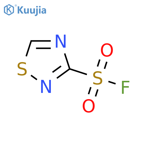 1,2,4-Thiadiazole-3-sulfonyl fluoride structure