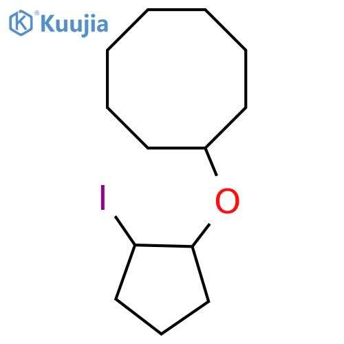 (2-iodocyclopentyl)oxycyclooctane structure