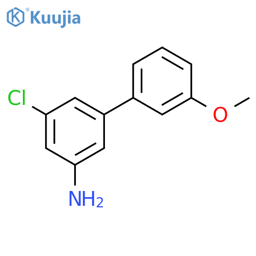 3-chloro-5-(3-methoxyphenyl)aniline structure
