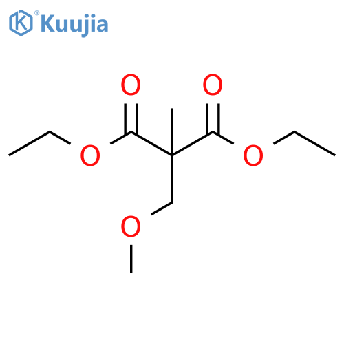 Diethyl 2-(methoxymethyl)-2-methylmalonate structure