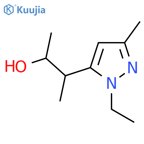 3-(1-ethyl-3-methyl-1H-pyrazol-5-yl)butan-2-ol structure