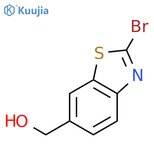 (2-BromobenzoDThiazol-6-Yl)Methanol structure